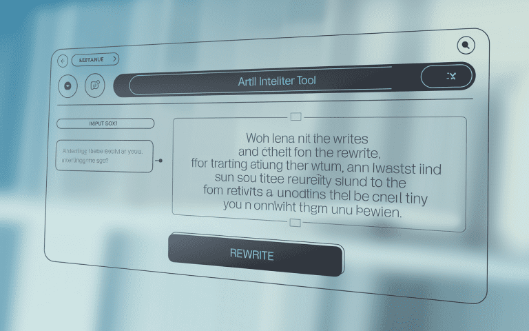 Transform Your Writing With AI Text Rewriter
